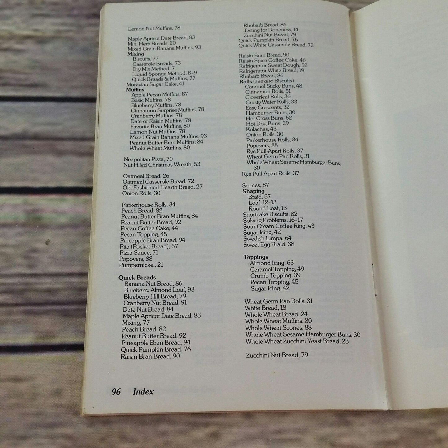Vintage Cookbook Fast and Easy Breads and Quick Breads Recipes 1986 With Your Food Processor Favorite Recipes