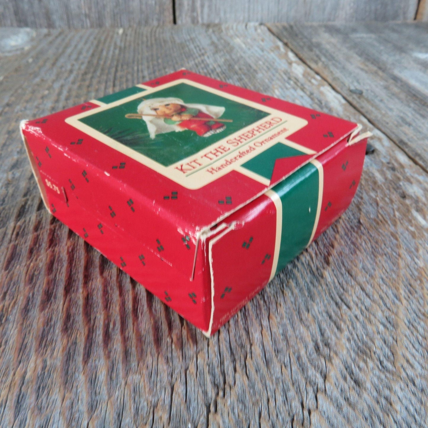 Vintage Kit the Shepherd Hallmark Ornament Christmas Little Girl Christmas Story Church Pageant 1985