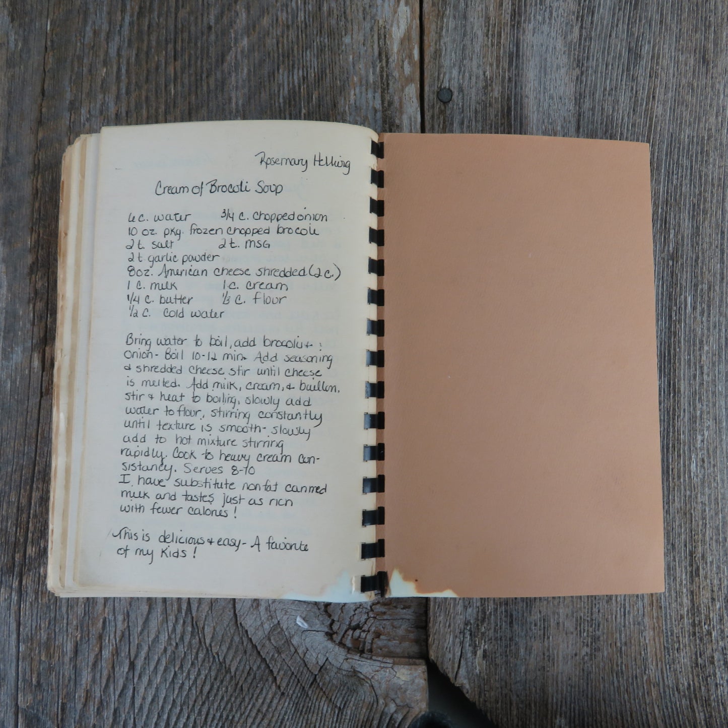 Vintage California Cookbook Exeter Church of God Loaves and Fishes and Other Good Dishes 1986