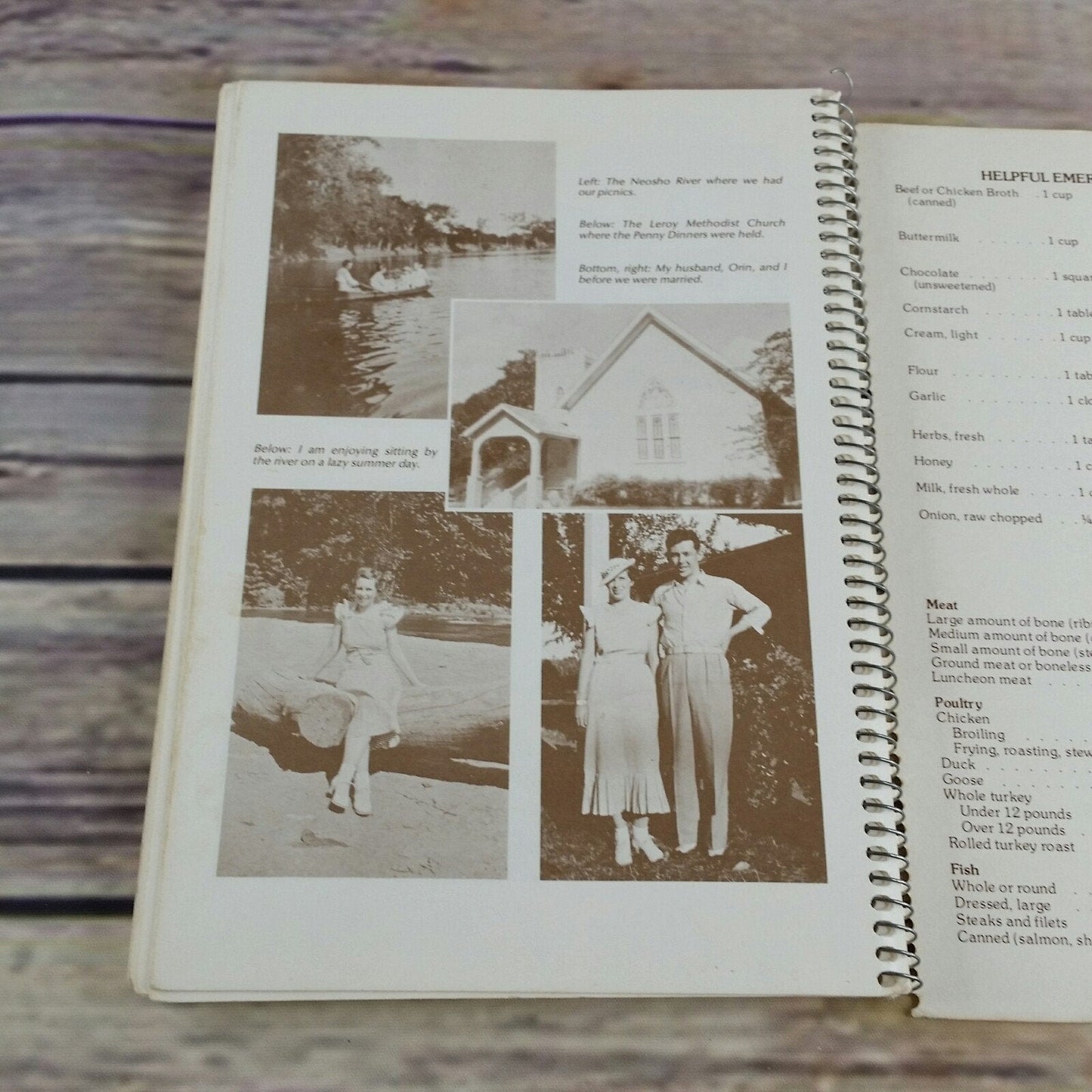 Vintage Cookbook More Family Favorites Recipes Miriam Loo 1980 Current Inc Spiral Bound Paperback