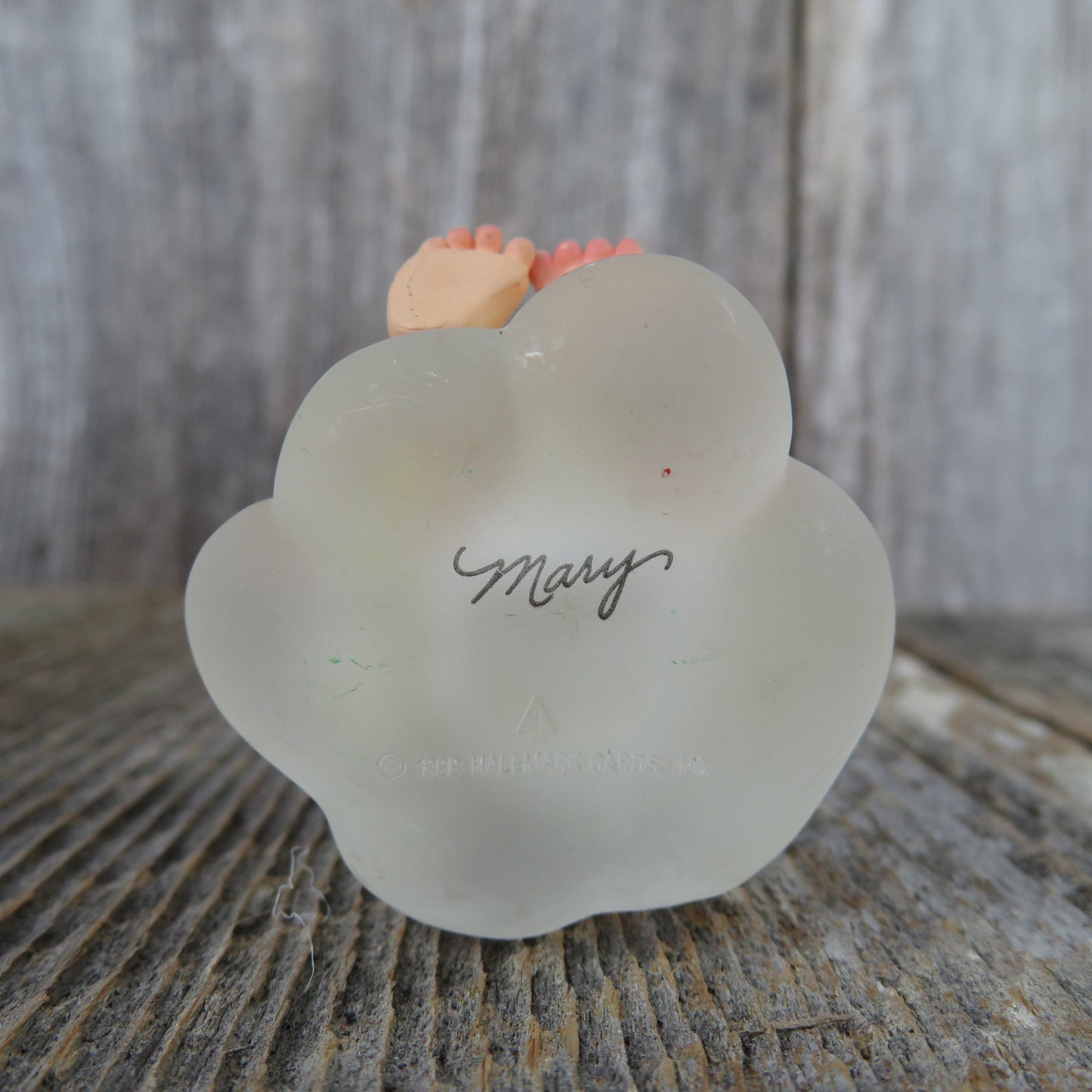 Vintage Mary's Angels Buttercup Hallmark Ornament Yellow Christmas Keepsake Angel Ornament Mary Hamilton Holiday Decoration