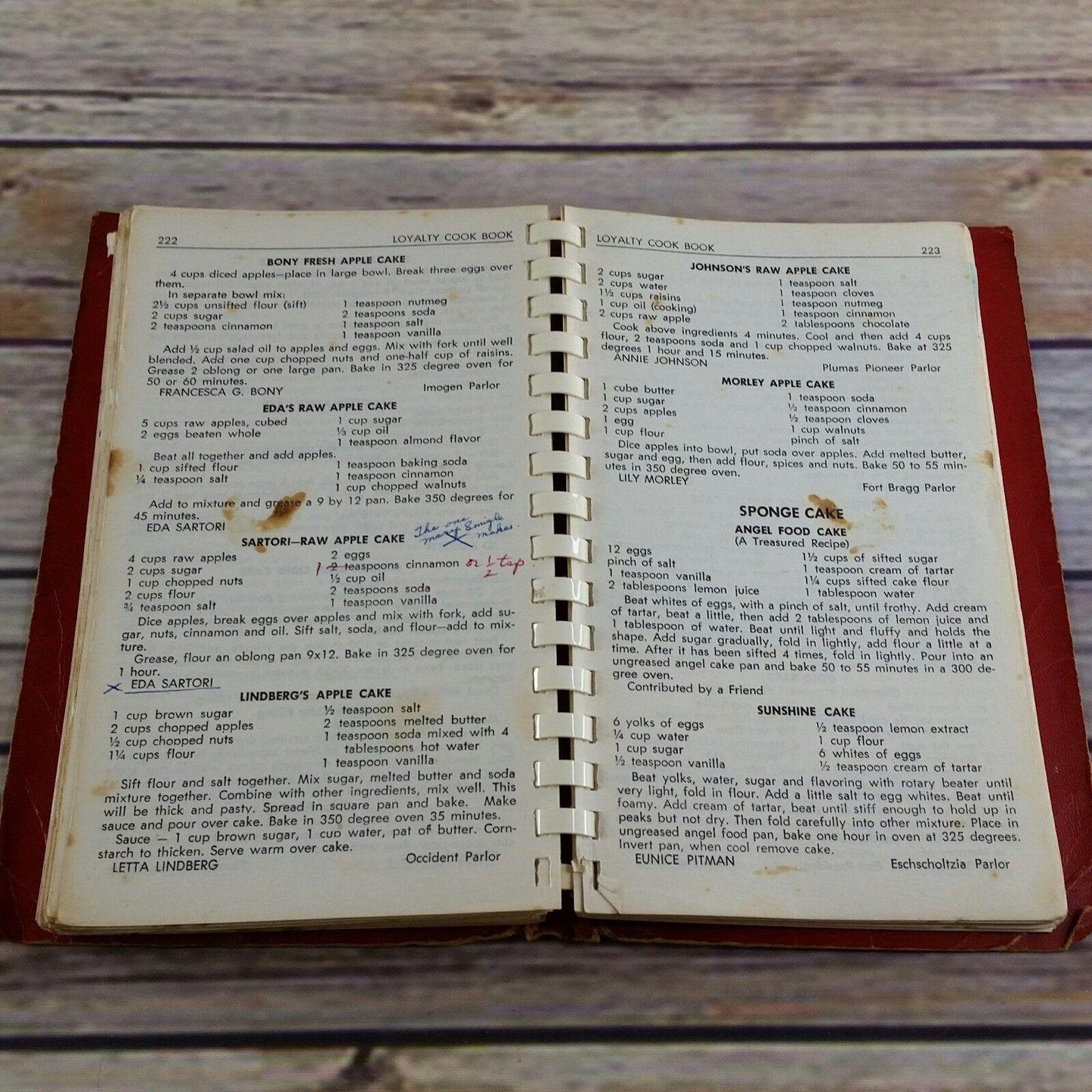 Vintage California Cookbook Loyalty Cook Book Native Daughters of the Golden West 1961