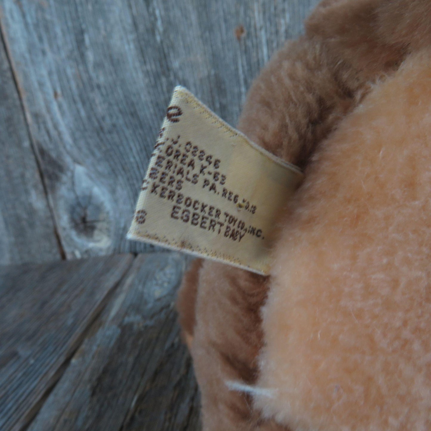 Vintage Teddy Bear Plush Egbert Baby Santa Hat Gorilla Christmas Applause Knickerbocker 1981 - At Grandma's Table