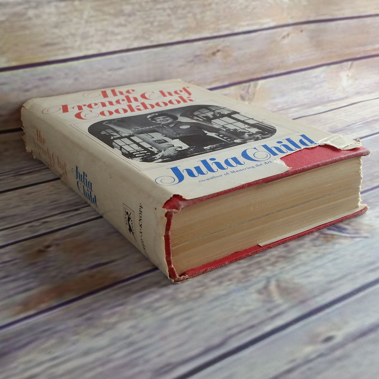 Vintage The French Chef Cookbook Recipes 1968 Julia Child Hardcover French Food Recipes WITH Dust Jacket