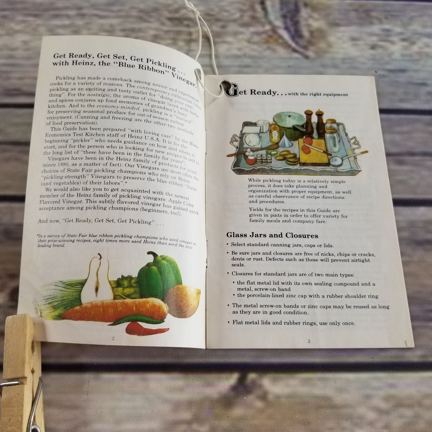 Vintage Cookbook Heinz Guide to Successful Pickling Recipes 1978 Promo Booklet
