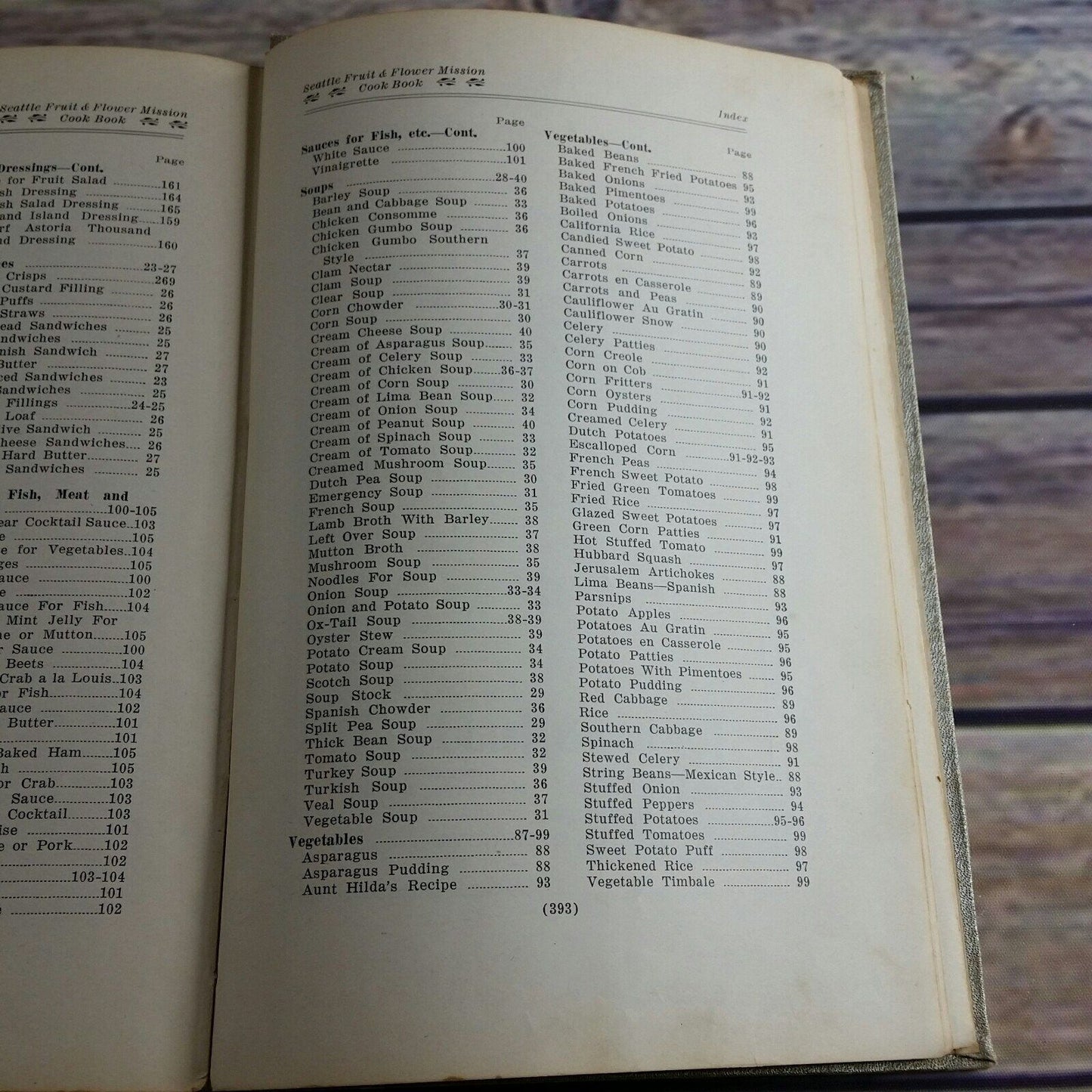 Vintage Cookbook Fishers Flour Fruit and Flower Mission Recipes 1924 Choice Recipes Seattle Women Washington Ads Advertising Hardcover