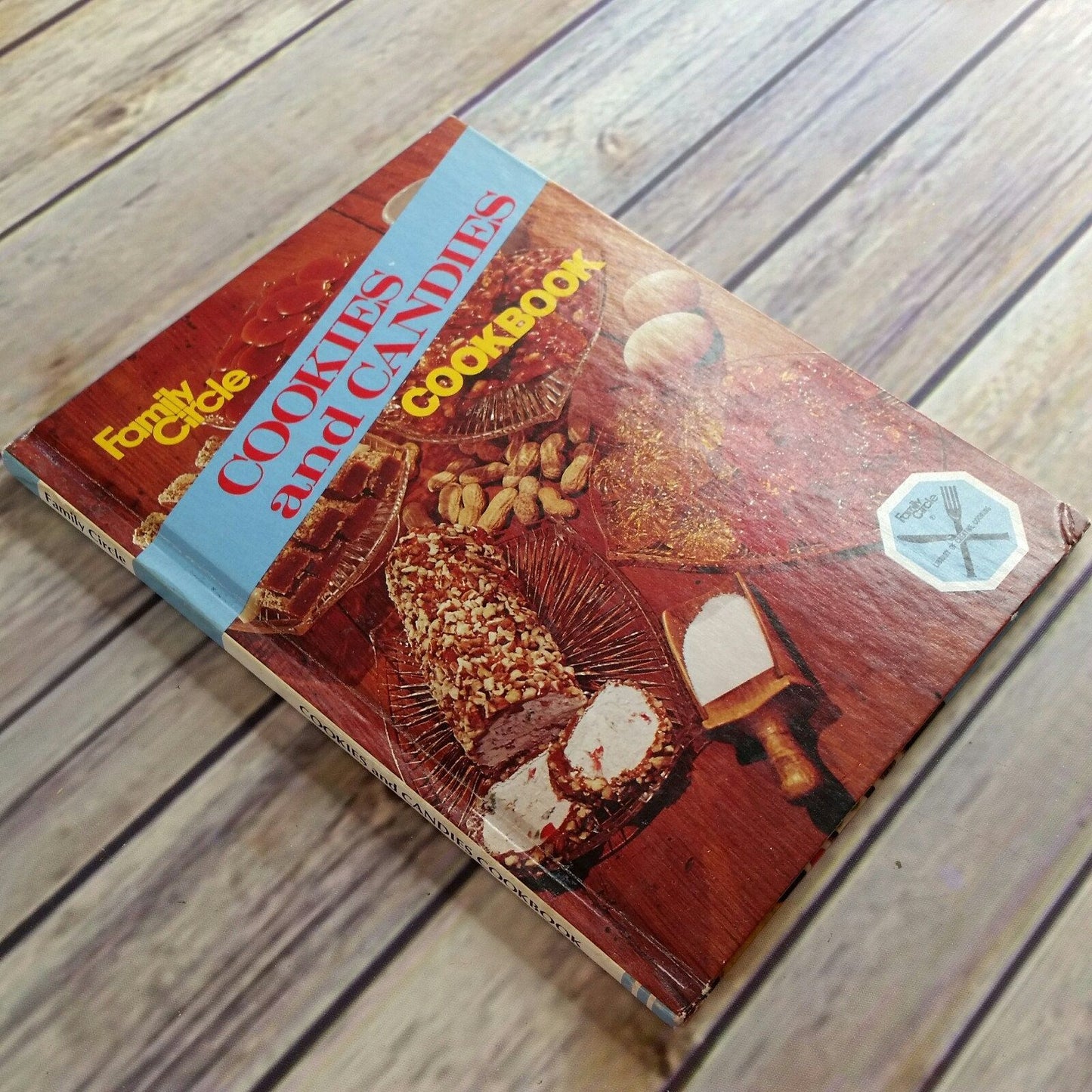 Vintage Cookbook Cookies and Candies Recipes Family Circle Library of Creative Cooking Hardcover NO Dust Jacket 1978