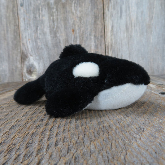 Whale Orca Plush Paul Mitchell Seababies Killer Whale Stuffed Animal Bean Bag