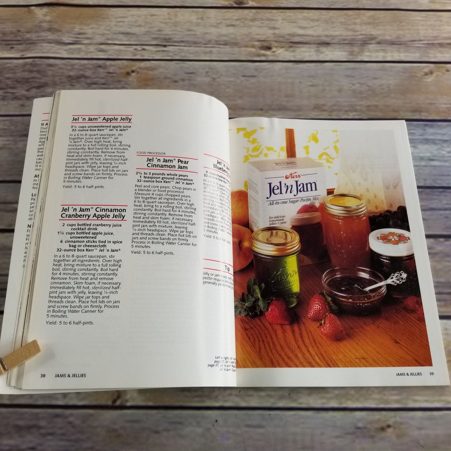 Vintage Kerr Home Canning Book Kitchen Cookbook Recipes 1990 Booklet Canning Tips Food Preservation Freezing