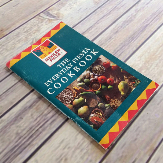 Vintage Cookbook Mexican Fiesta The Everyday Fiesta 1993 Recipes Paperback Booklet Pamphlet Susan Slack