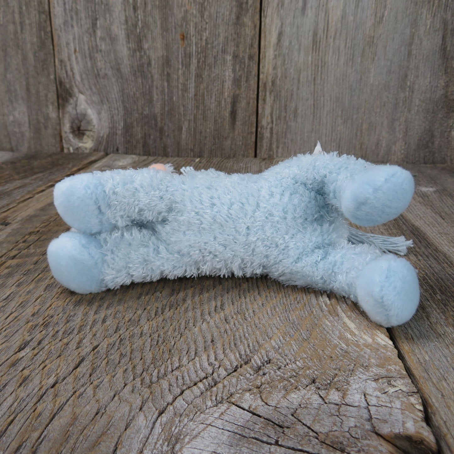 Unicorn Plush Blue Collar String Mane and Tail Animal Alley Stuffed Animal 2000