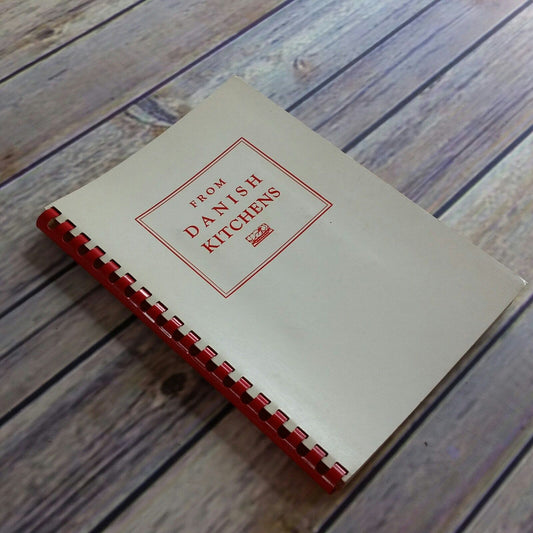 Vintage Washington Cookbook From Danish Kitchens St Johns Evangelical Lutheran Church Spiral Bound Community Recipes