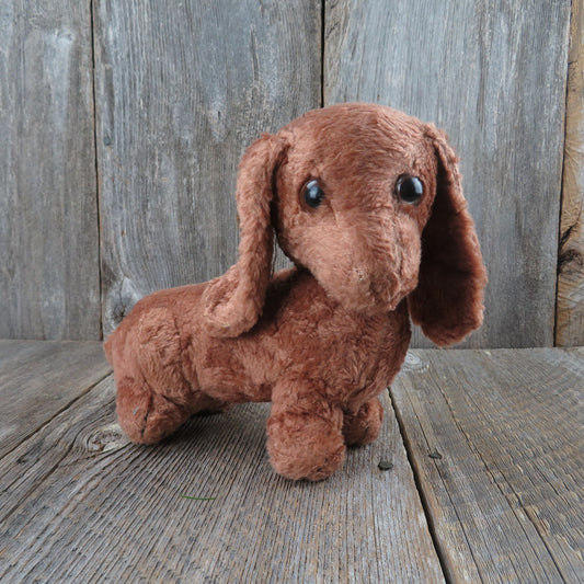 Dachshund Dog Plush Brown Stuffed Animal Wiener Puppy Dakin