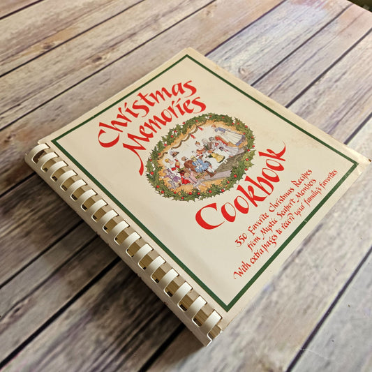 Vintage Christmas Cookbook Christmas Dinner Recipes 1990 Mystic Seaport Museum Members Spiral Bound Paperback Conneticut