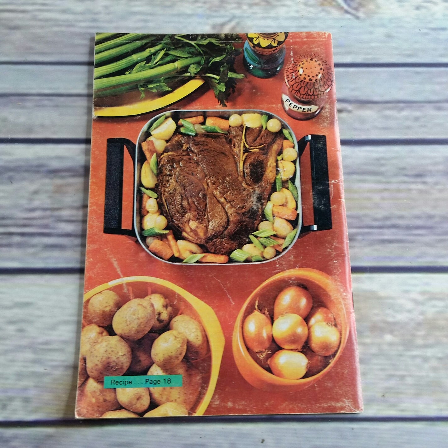 Sunbeam Frypan Vintage Cookbook Recipes and Instructions Manual 1975 P At Grandma's Table