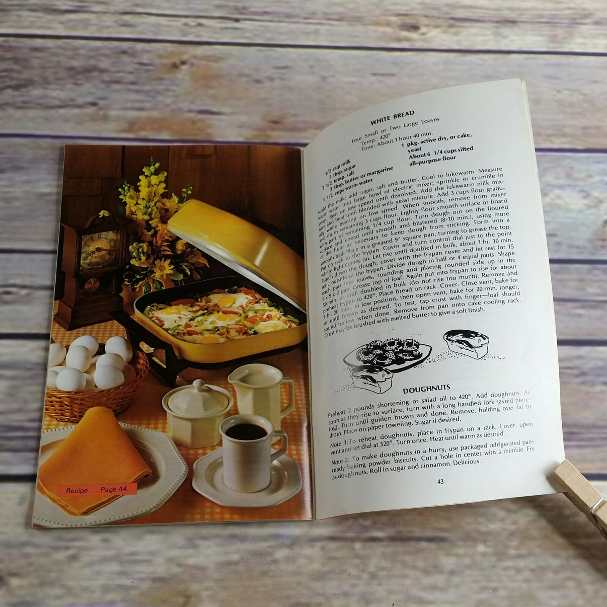 Sunbeam Frypan Vintage Cookbook Recipes and Instructions Manual 1975 P At Grandma's Table