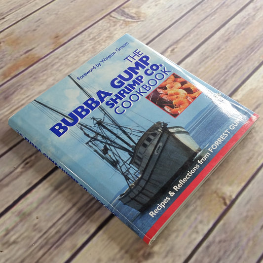 Vintage Bubba Gump Shrimp Company Cookbook Southern Living Magazine Recipes Forest Gump 1994 Hardcover with Dust Jacket