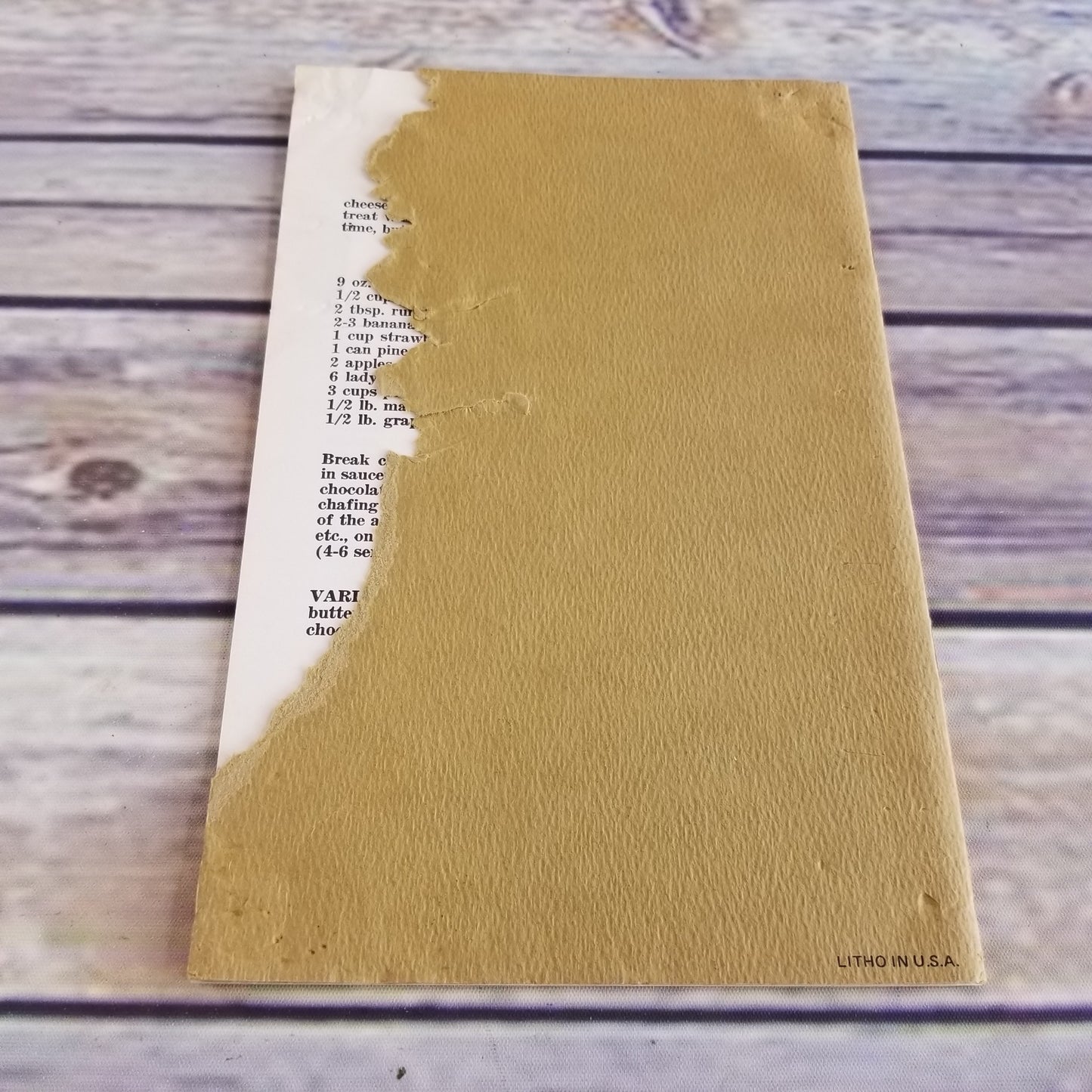 Vintage Fondue Booklet Cookbook Cheese Recipes Mary Marvin Braunstein 1968 Pamphlet