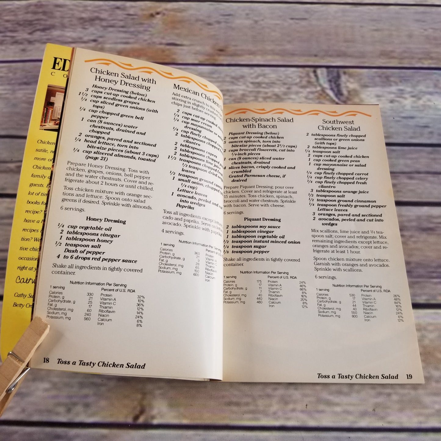 Betty Crocker's 101 Creative Chicken Recipes Cookbook Pamphlet Booklet General Mills Grocery Store Magazine