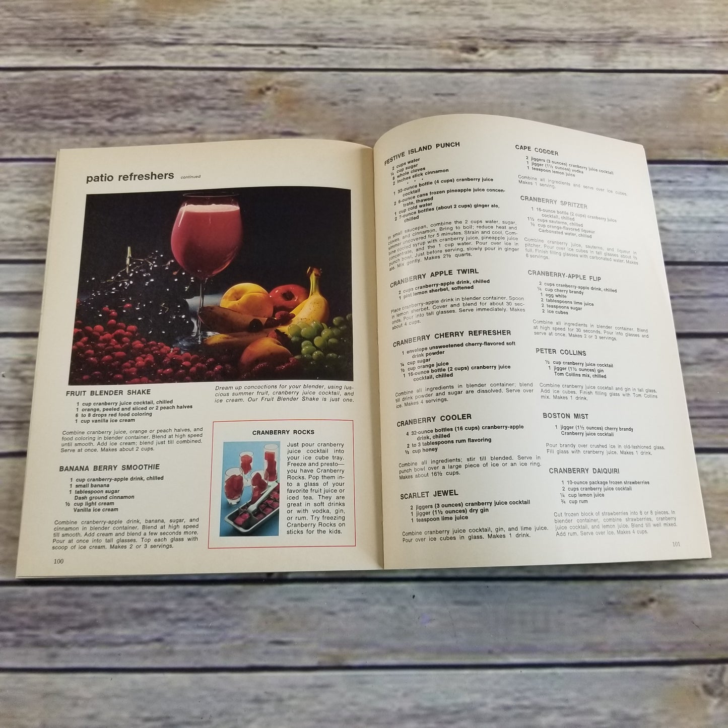 Vintage Cookbook Five Seasons Cranberry Book Better Homes and Gardens 275 Recipes 1971 Paperback Magazine