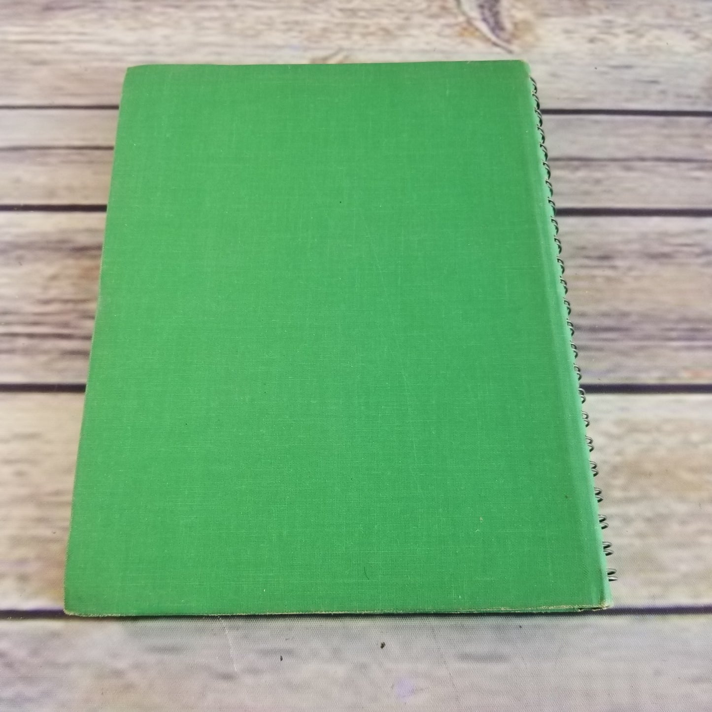 Vintage Watkins Salad Cookbook 1946 Recipes Spiral Bound JR Watkins Elaine Allen Green