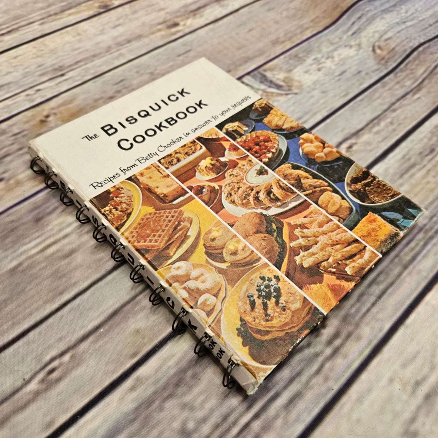 Vintage Cookbook Betty Crocker Bisquick Cookbook 1964 First Edition Spiral Bound Hardcover