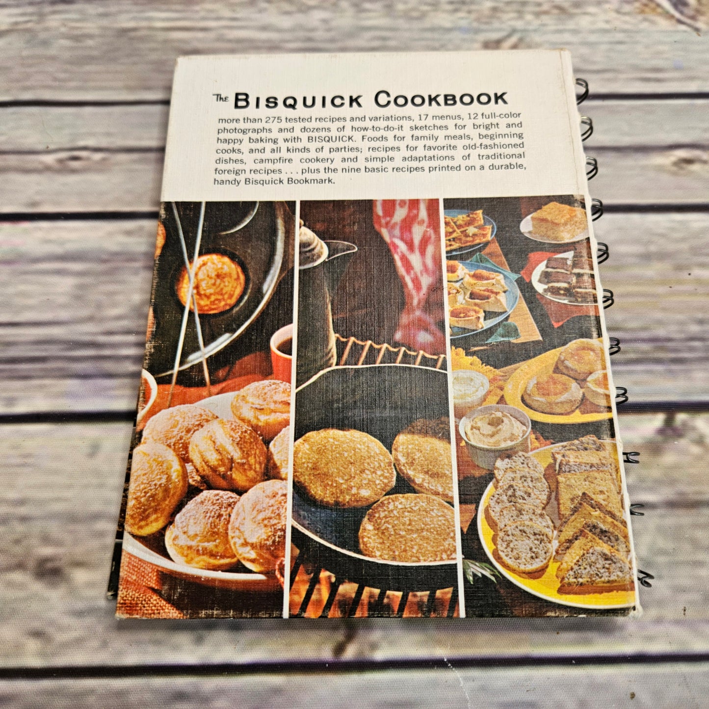Vintage Cookbook Betty Crocker Bisquick Cookbook 1964 First Edition Spiral Bound Hardcover