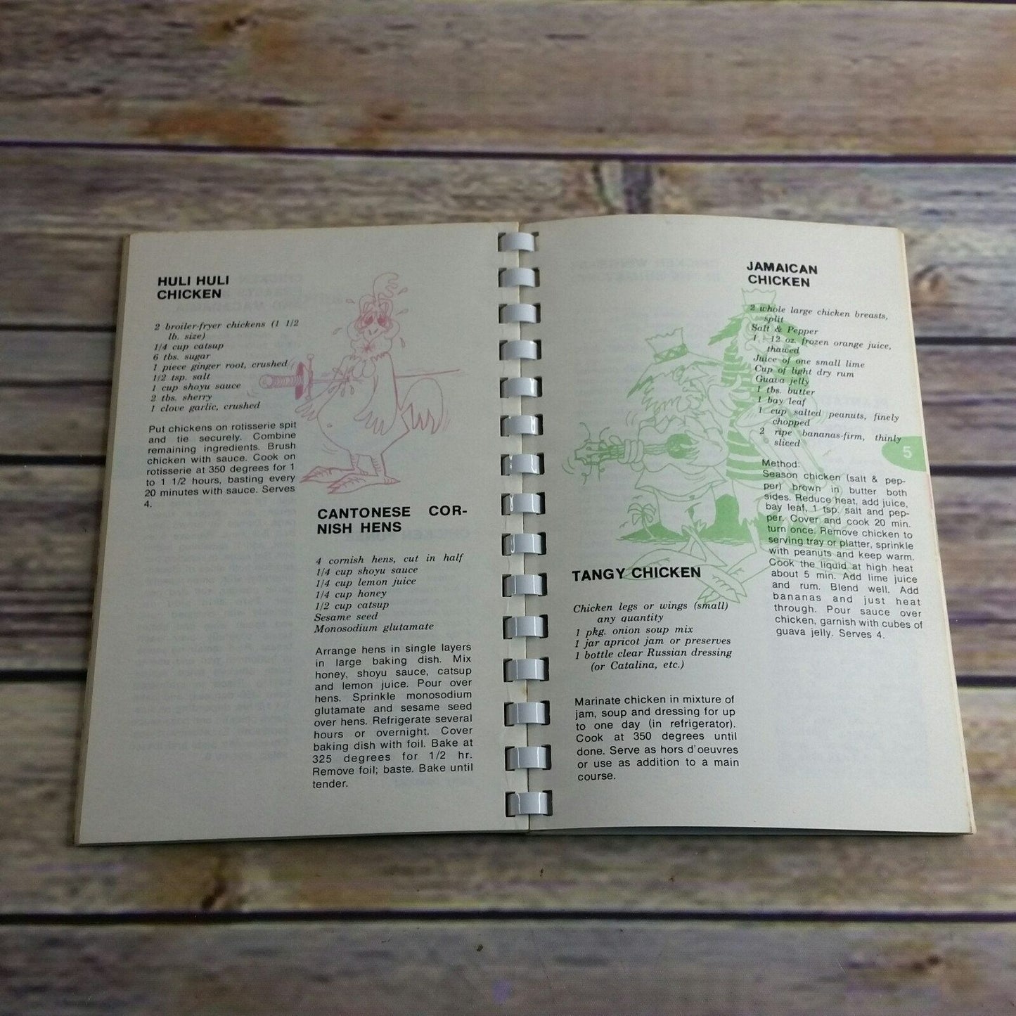 Vintage Hawaiian Cookbook Family Favorites Recipes 1981 Howard Hansen Spiral Bound Paperback