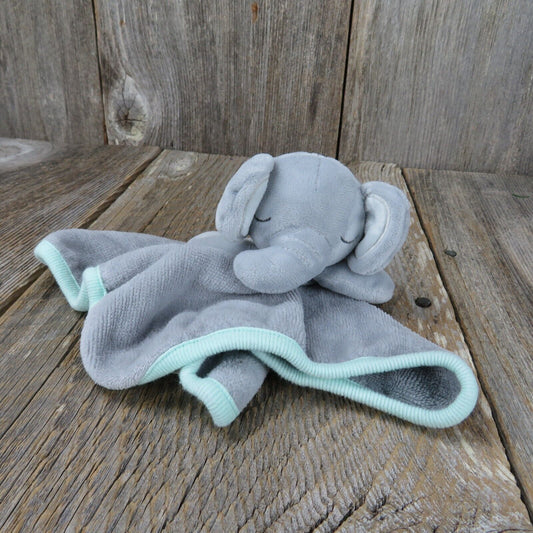 Elephant Plush Terrycloth Lovey Cloud Island Blanket Wash Cloth Lovie Stuffed