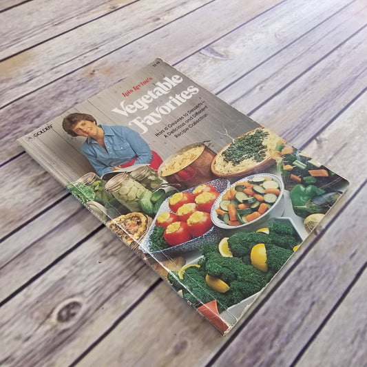 Vintage Vegetable Cookbook 1979 Recipes Lois Levines Vegetable Favorites Golden Books Paperback