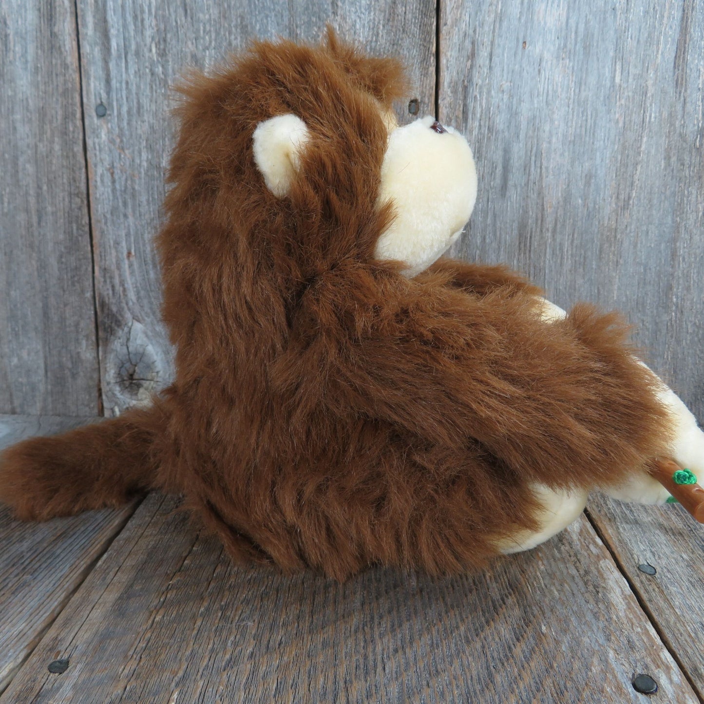 Gorilla Swinging Plush Brown Long Haired Monkey Stuffed Animal Circus Circus