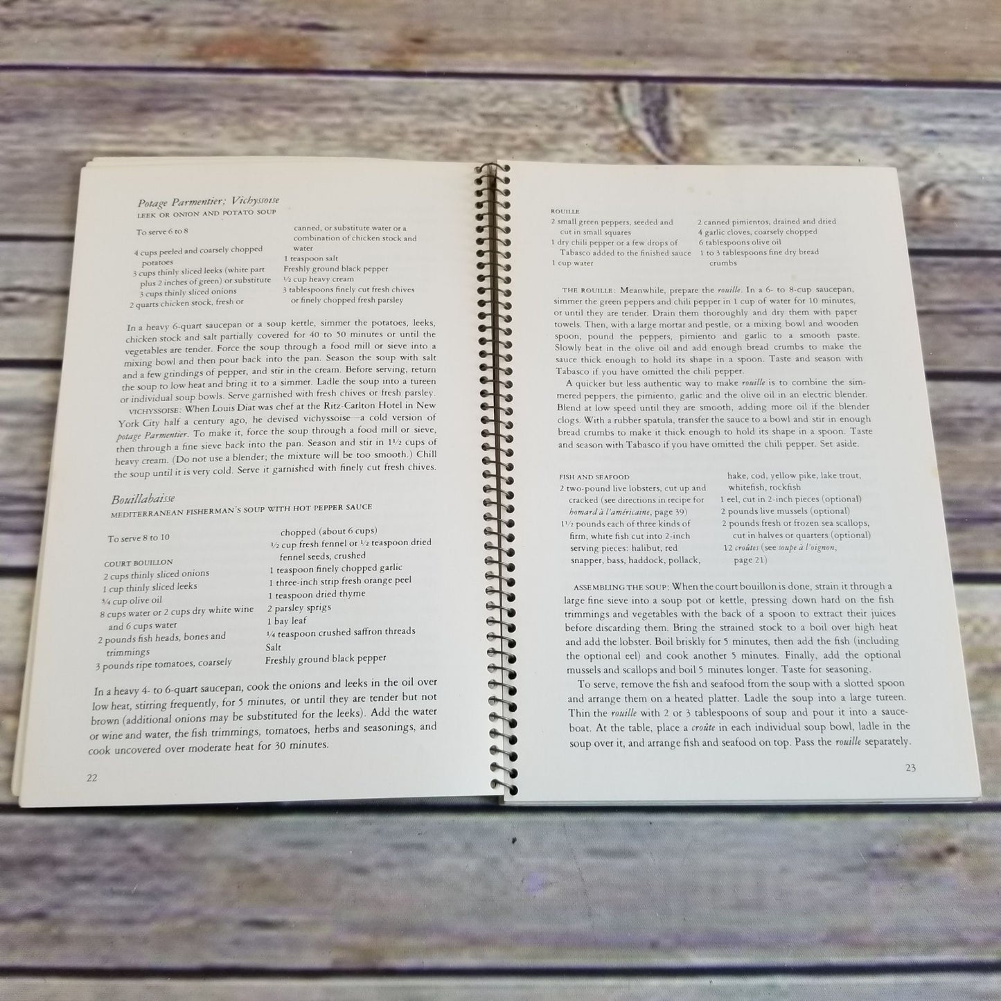 Vtg French Cookbook The Cooking of Provincial France Time Life Books Foods of the World 1968 Spiral Bound