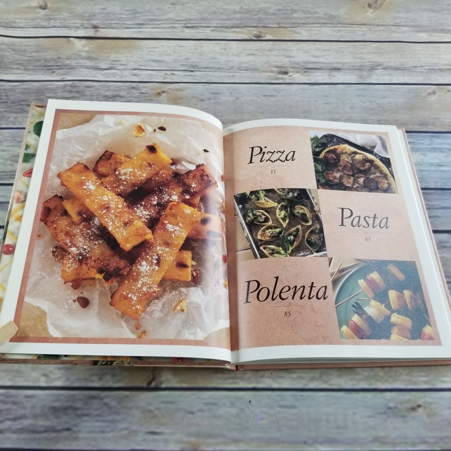 Vintage Italian Cookbook Vegetarian Pizza Pasta and Polenta 1995 Hardcover Ursula Ferrigno Italian Vegetarian Recipes