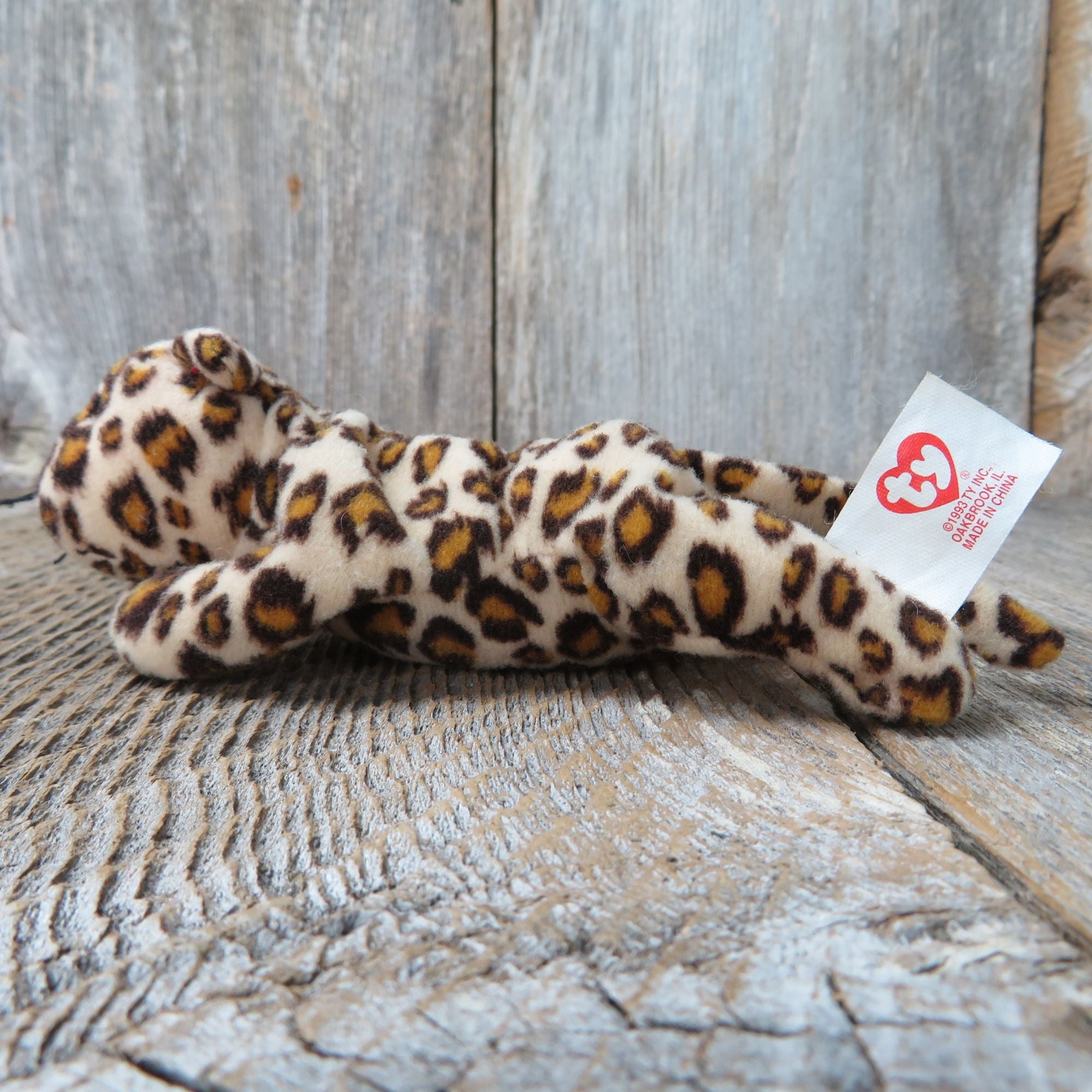 Freckles the leopard beanie baby sales mcdonalds 1993