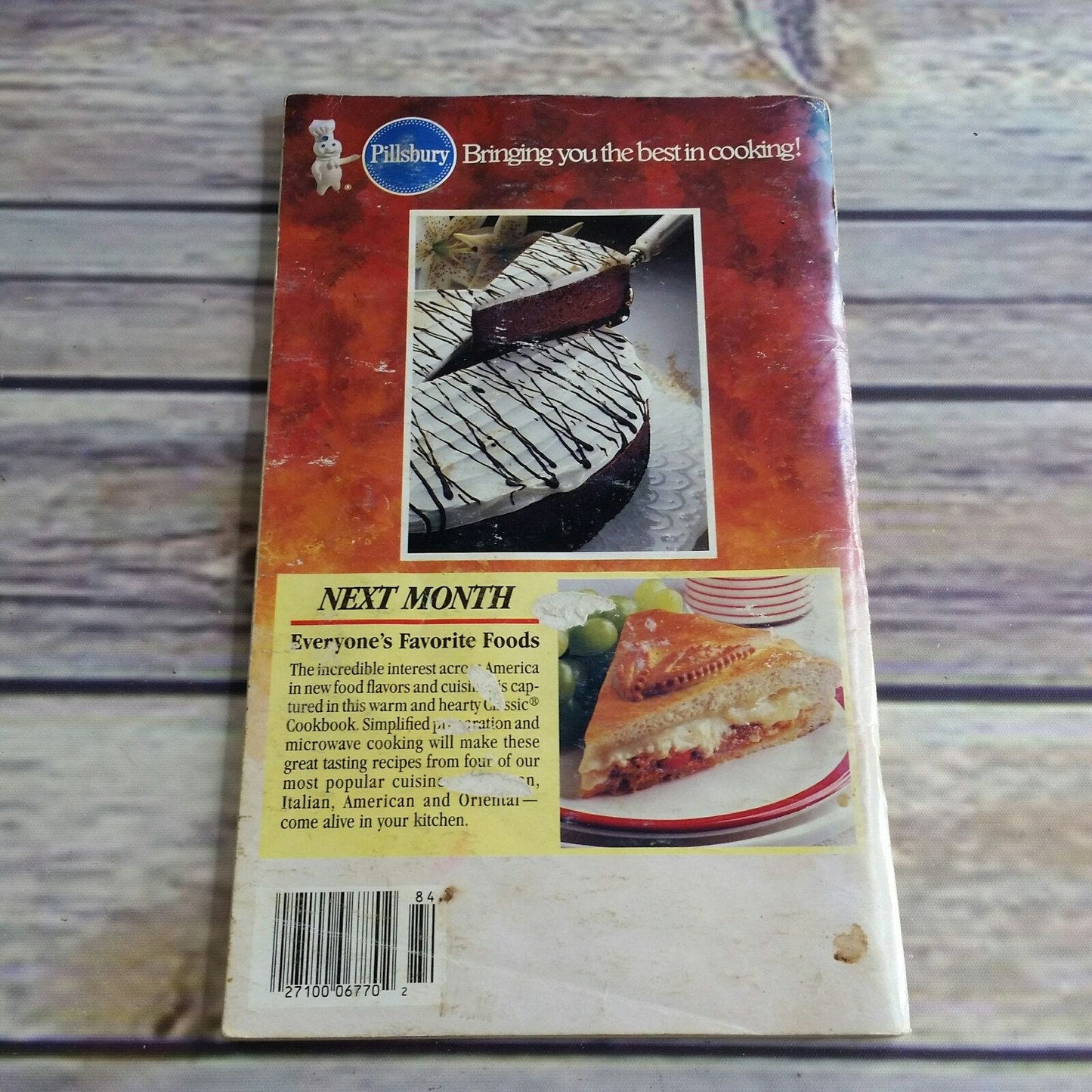 Vintage Cookbook Pillsbury Chocolate Lovers Recipes Most Irresistible and Requested 1988 Paperback Promo Booklet
