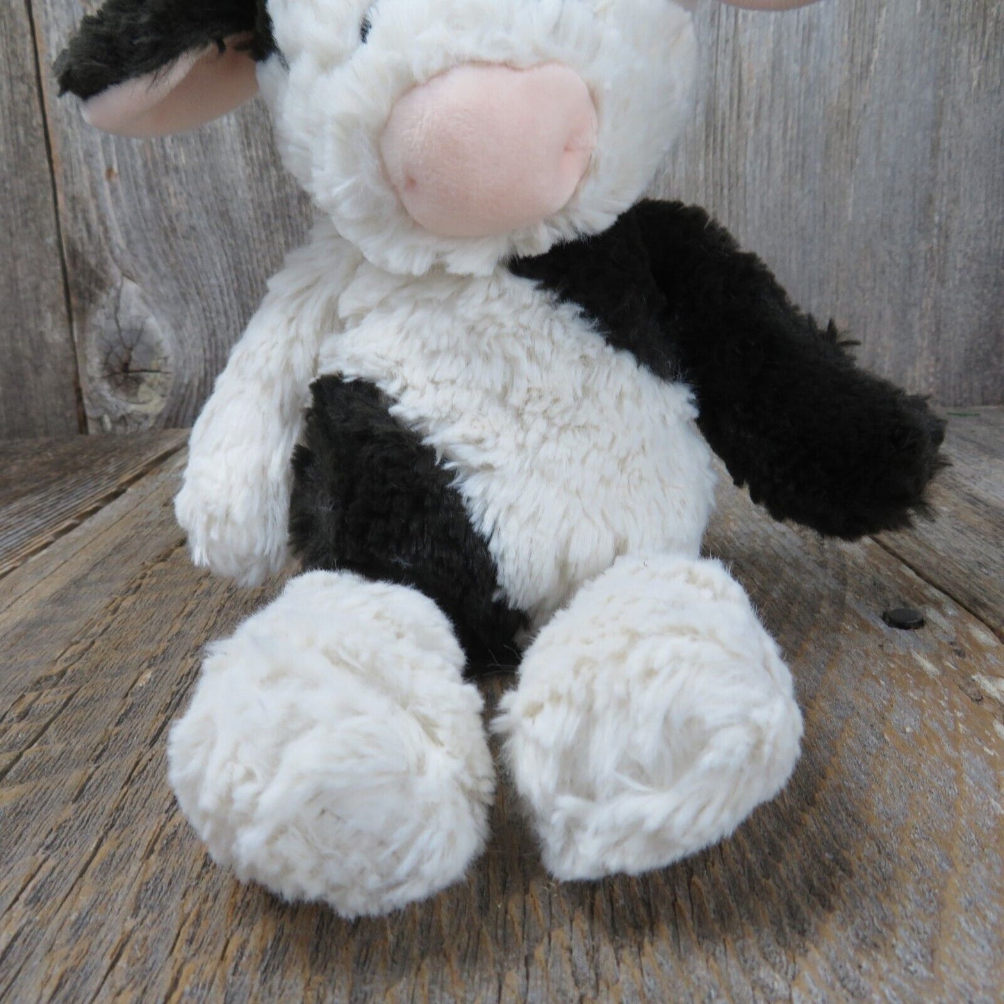 Black White Cow Plush Mary Meyer Baby Cow Soft Farm Themed Stuffed Animal Gift