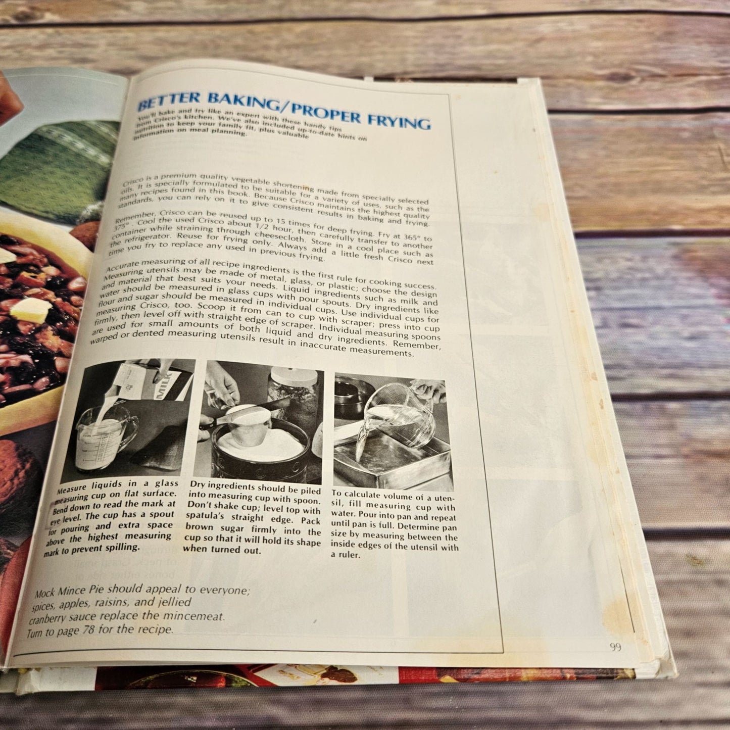 Vintage Cook Book Crisco Favorite Family Foods Cookbook Crisco Recipes 1973 Hardcover Procter and Gamble Promo