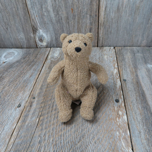 Teddy Bear Plush POCO  Gund Brown Sitting Realistic Stuffed Animal