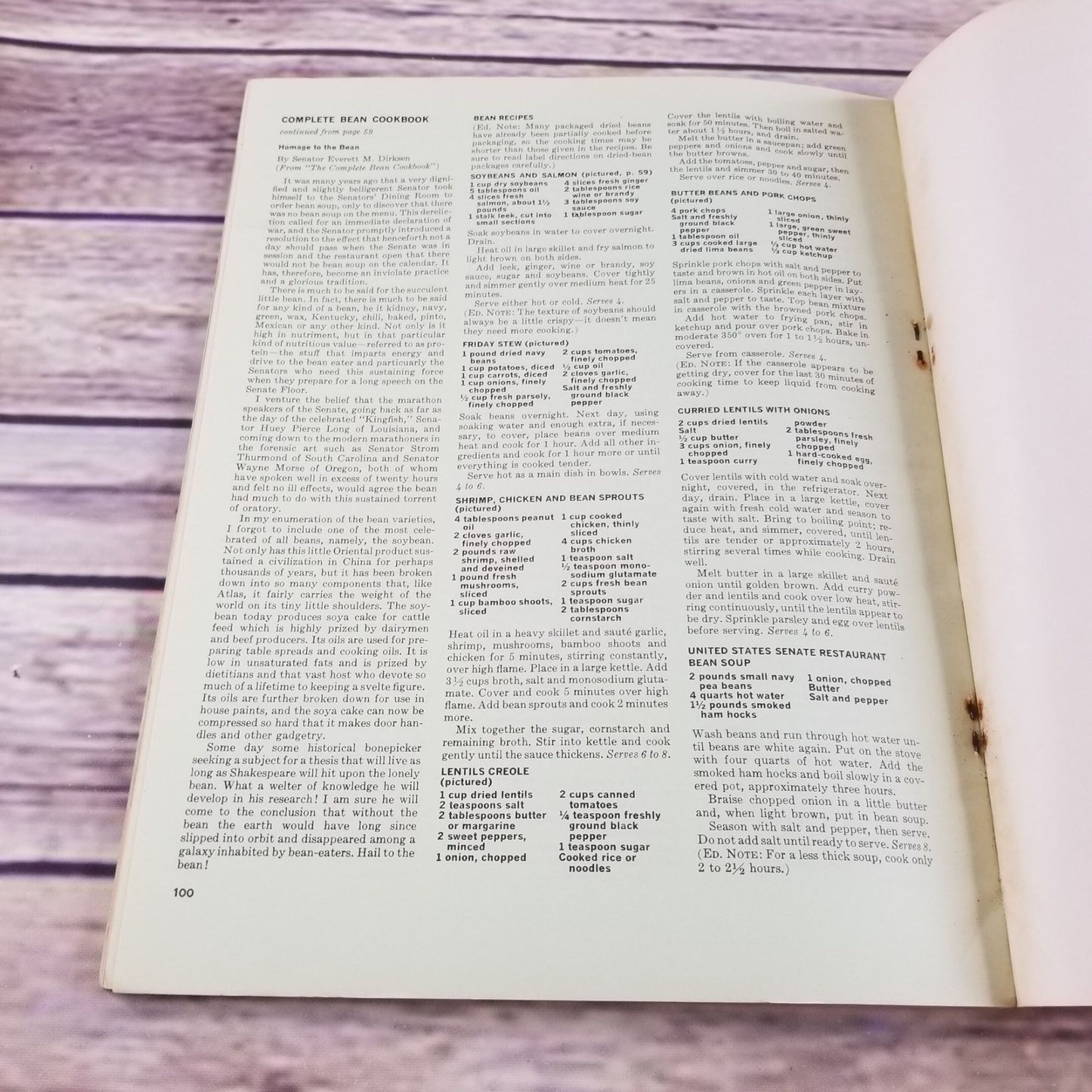 Vintage Cookbook Ladies Home Journal Cookbook Sampler Recipes 1968 Paperback