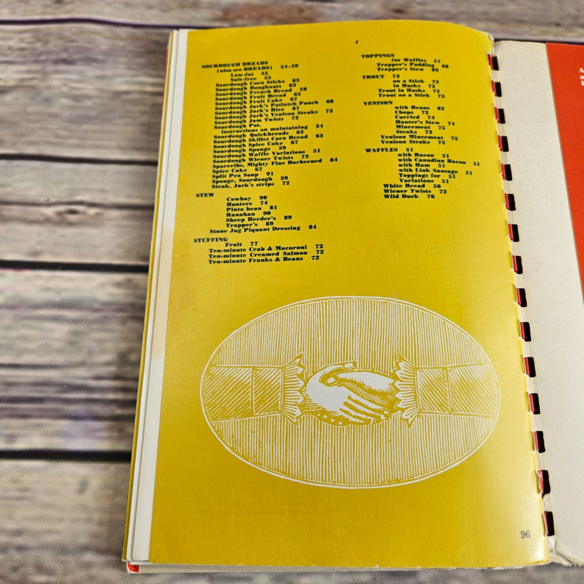 Vintage Cookbook Sourdough Jack Cookery 1970 Country Kitchen Mabee California - At Grandma's Table
