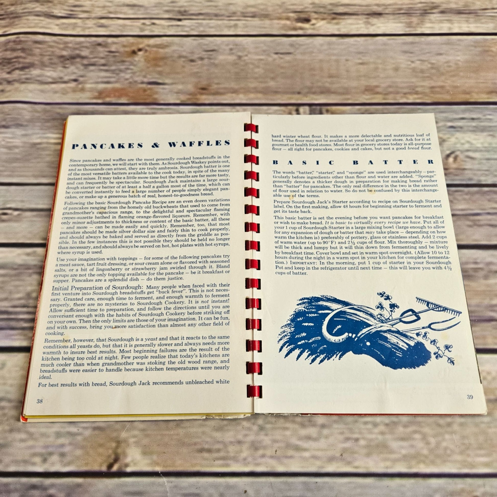 Vintage Cookbook Sourdough Jack Cookery 1970 Country Kitchen Mabee California - At Grandma's Table