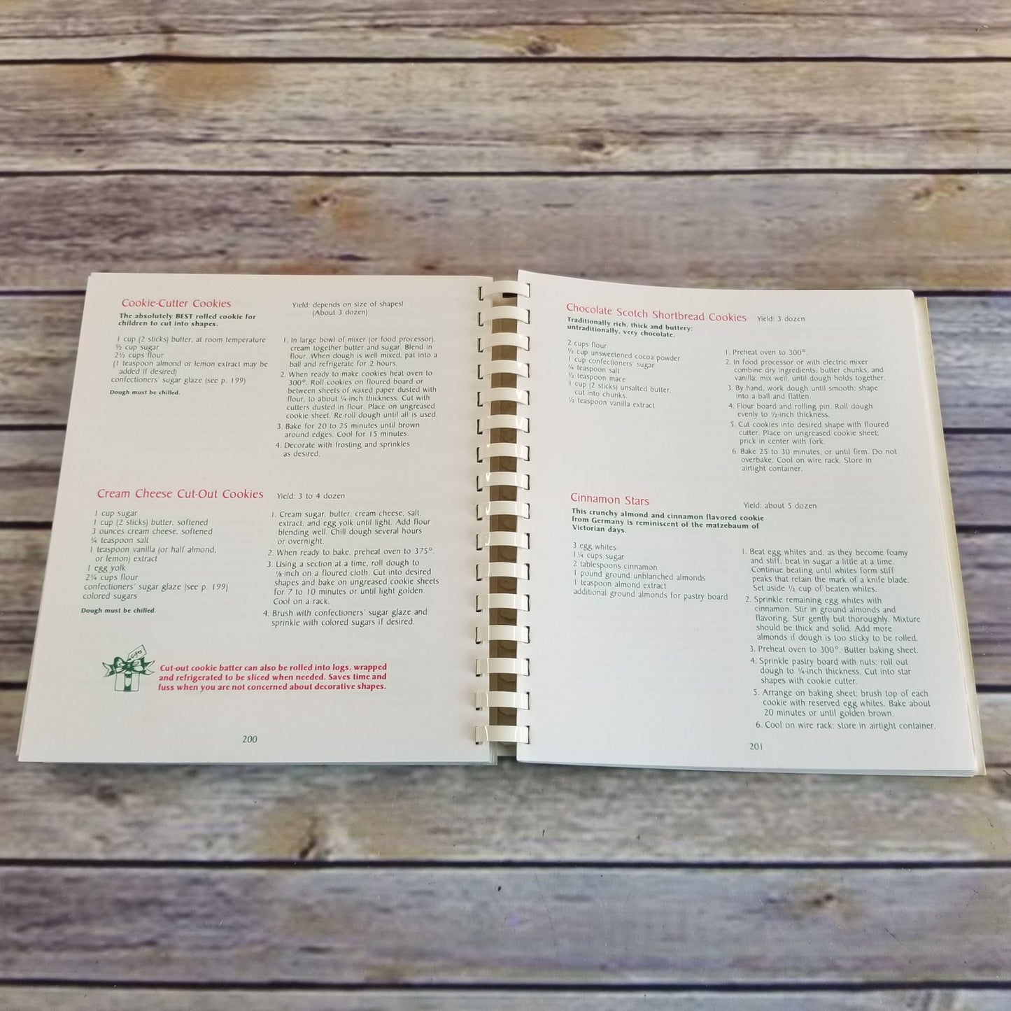 Vintage Christmas Cookbook Christmas Dinner Recipes 1990 Mystic Seaport Museum Members Spiral Bound Paperback Conneticut