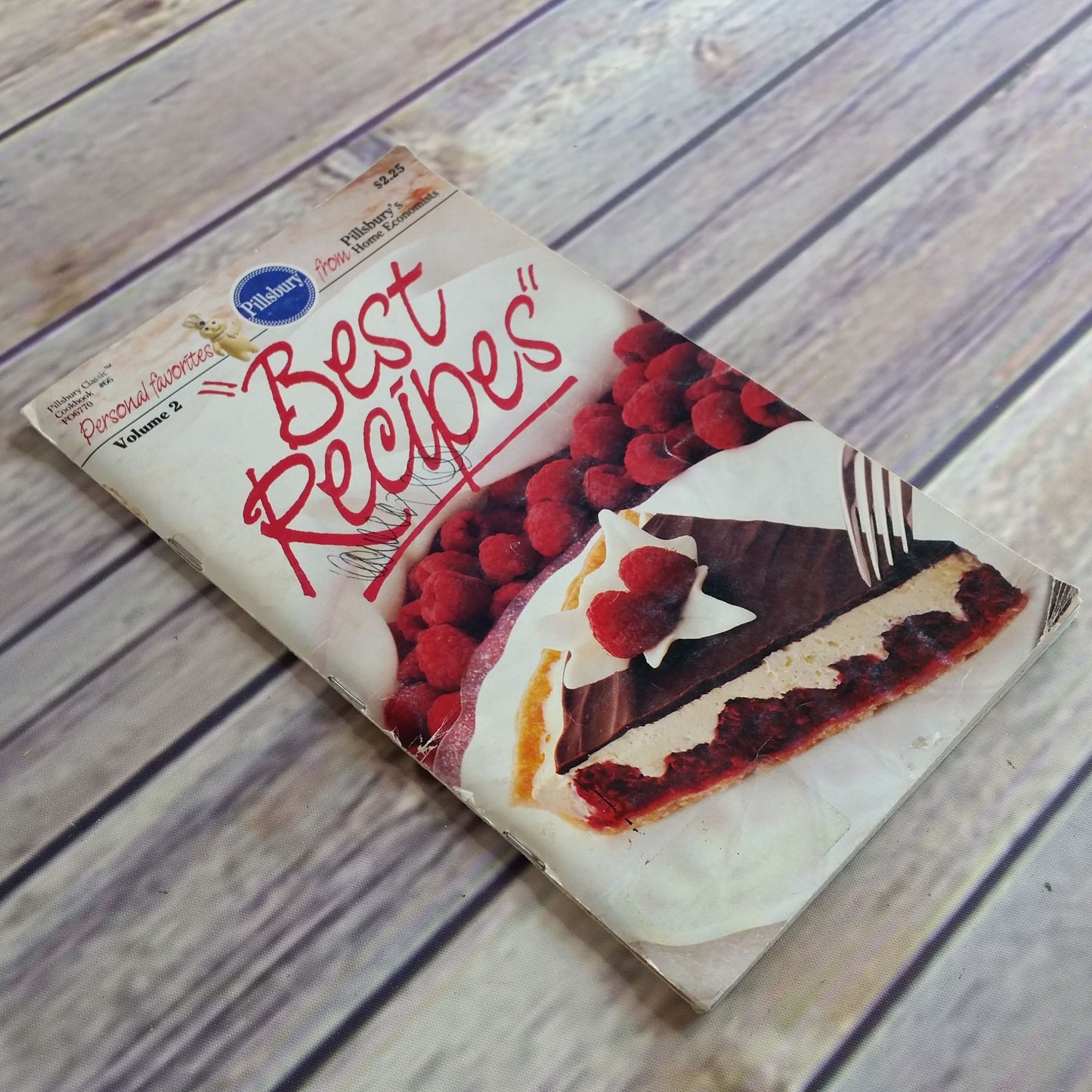 Best Recipes Volume 2 Cookbook Pillsbury Classic Favorites Pamphlet Grocery Store Booklet 1986