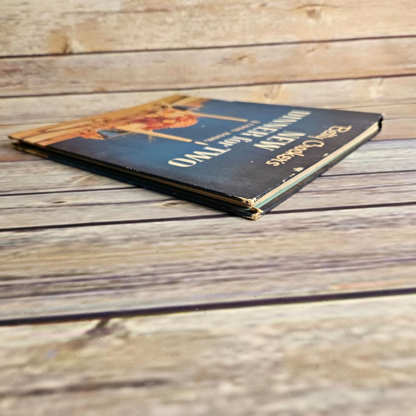 Vintage Cookbook Betty Crocker New Dinner for Two Recipes 1972 Hardcover Spiral Bound Thirteenth Printing