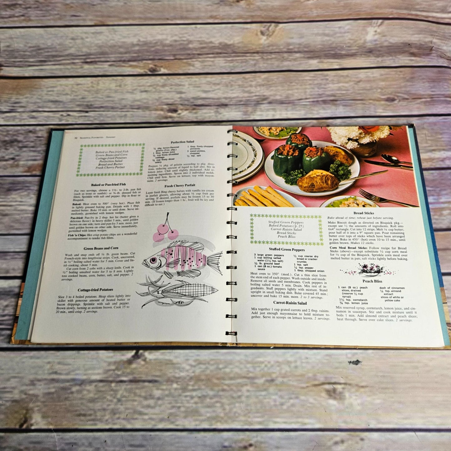 Vintage Cookbook Betty Crocker New Dinner for Two Recipes 1972 Hardcover Spiral Bound Thirteenth Printing