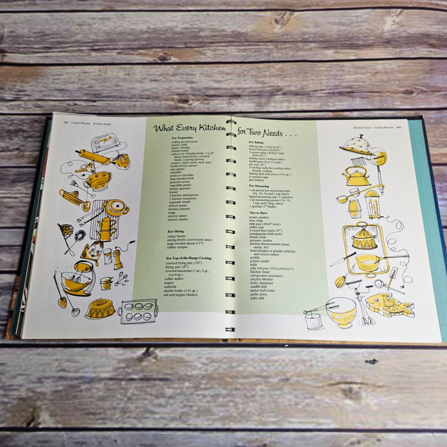 Vintage Cookbook Betty Crocker New Dinner for Two Recipes 1972 Hardcover Spiral Bound Thirteenth Printing