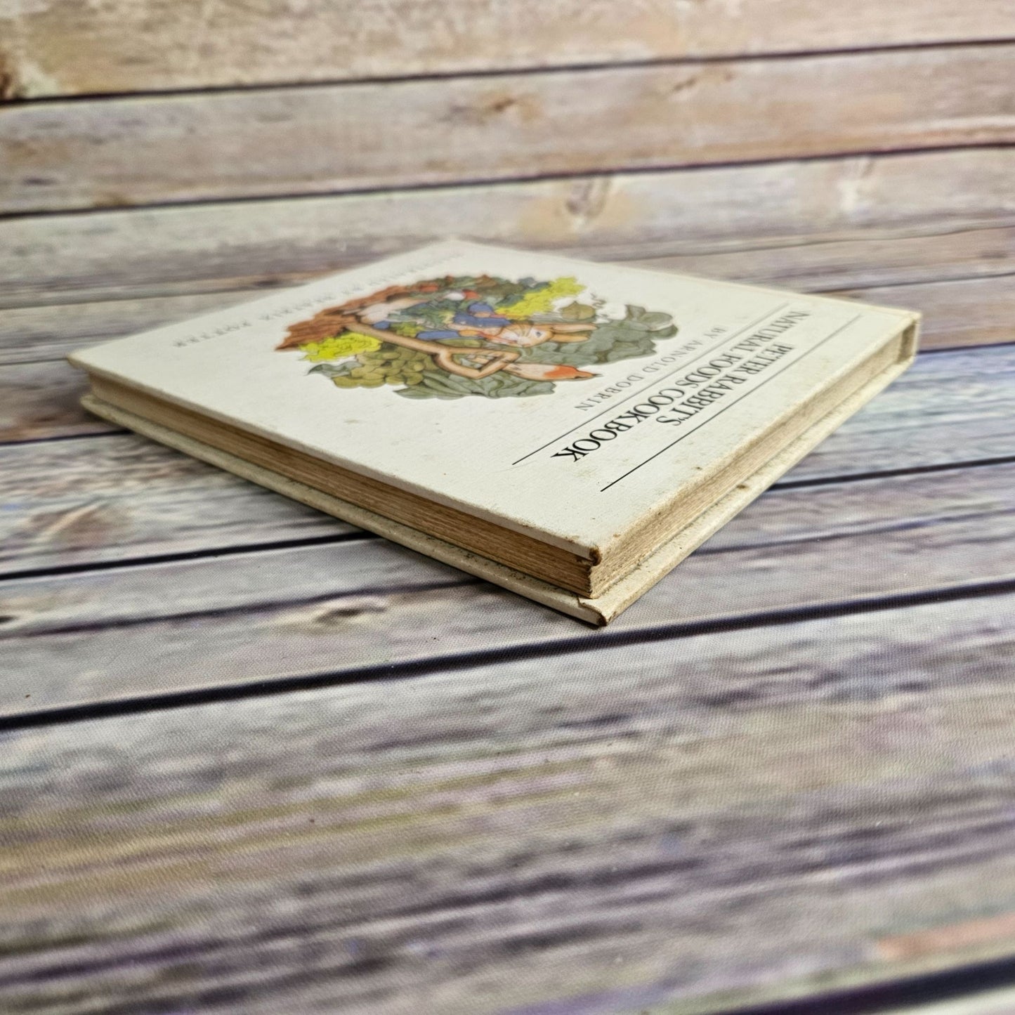 Vintage Kids Cookbook Peter Rabbit Natural Foods Book 1977 Hardcover Beatrix Potter Arnold Dobrin