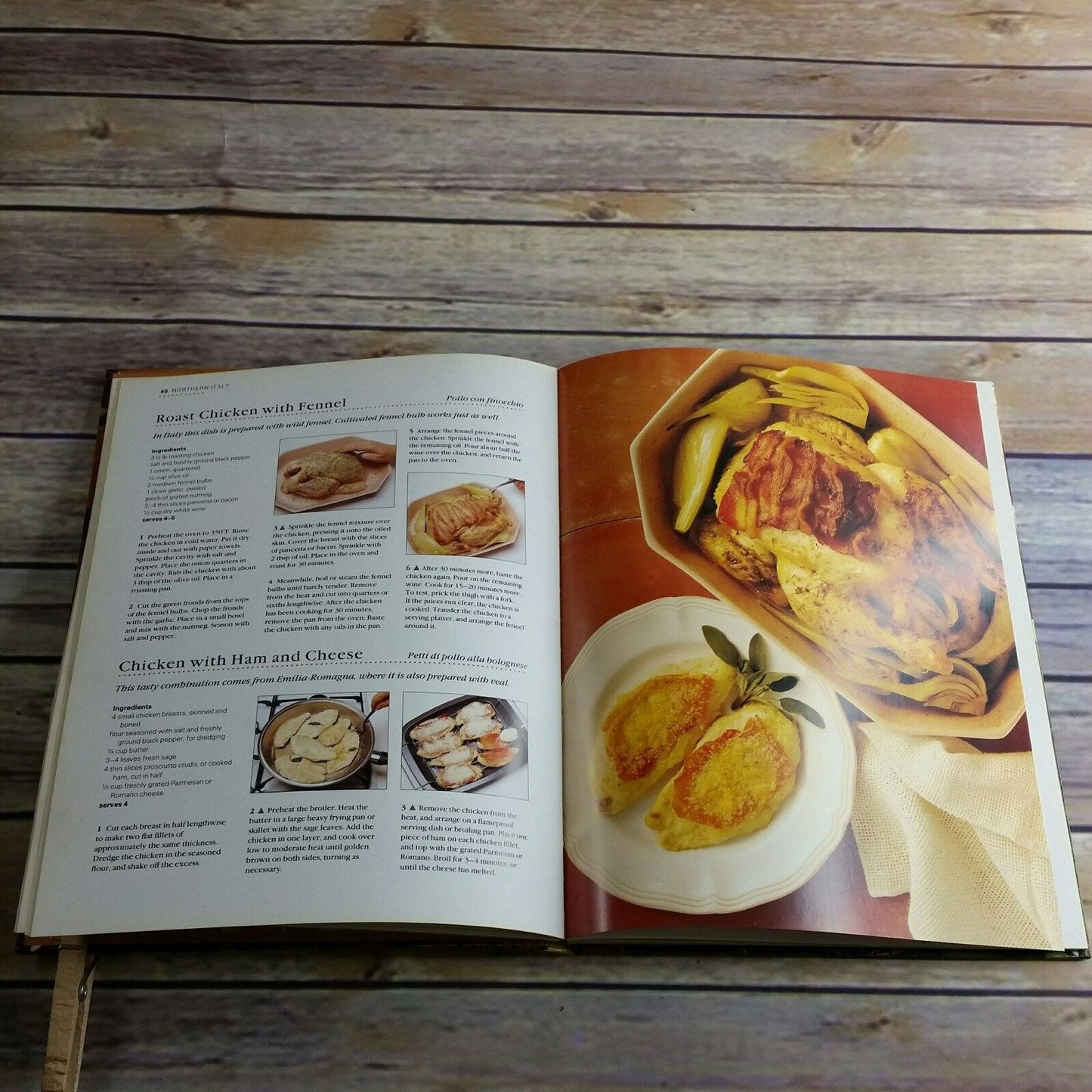Vintage Italian Cookbook The Best of Italian Regional Cooking Recipes Carla Capalbo 1995 Hardcover NO Dust Jacket