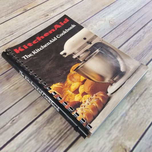 Vintage Kitchen Aid Cookbook Mixer Recipes Book 1992 Spiral Bound KitchenAid