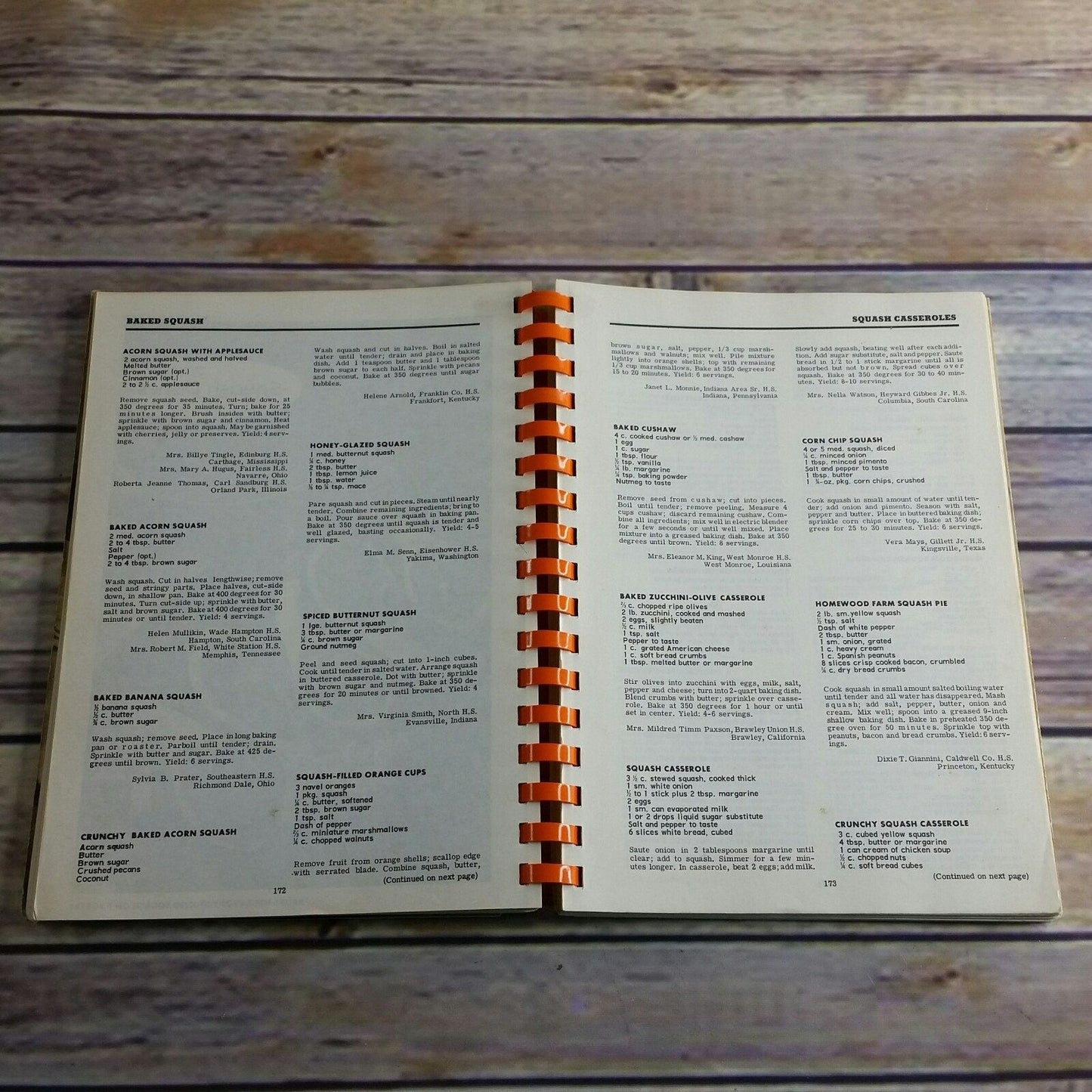 Vintage Vegetables Cookbook Favorite Recipes of Home Economics Teachers 1966 2000 Vegetables Recipes Including Fruits Spiral Bound